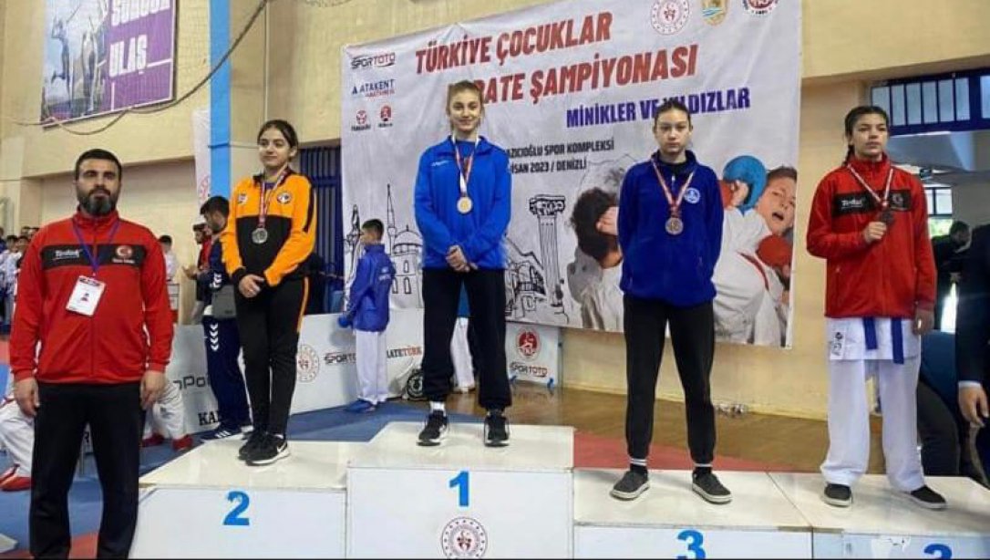 Öğrencimiz Minik-Yıldız Karetede Türkiye Şampiyonu 